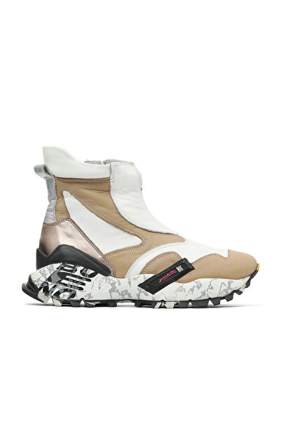 Bueno Shoes Vizon Deri Kadın Spor Bot 01wr2108