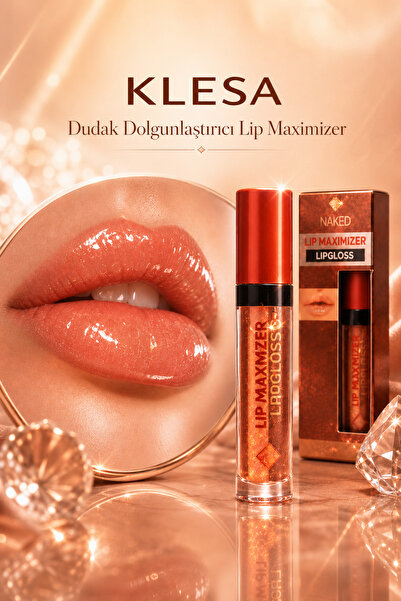 KLESA LESA Lip Maximizer Işıltılı Dudak Parlatıcısı Lip Gloss