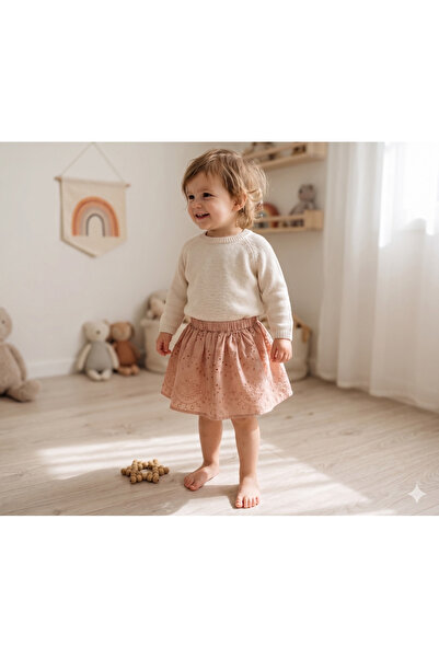 Zebra GIRL'S 100% COTTON FISTO SKIRT