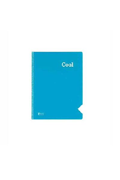 KESKİN COLOR Cool A4 120 de coli cu copertă pătrată din PP caiet cu spirală (...