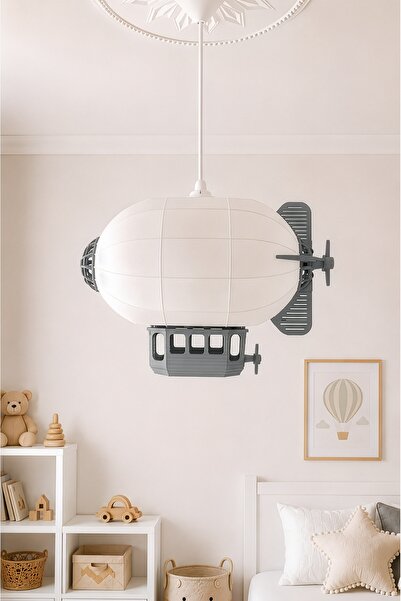 Rekatech Uçan Balon Çocuk Odası Sarkıt Avize Dekoratif Modern Tasarım Çocuk O...