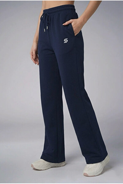 Sapeur Kadın Soft Touch Comfort Fit Bol Paça Spor & Günlük Pantolon