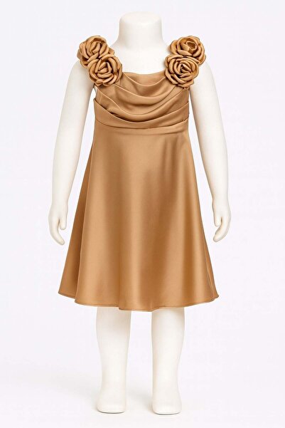 incity KIZ ÇOCUK 7754 RİDDEN ELBİSE GKİC0001