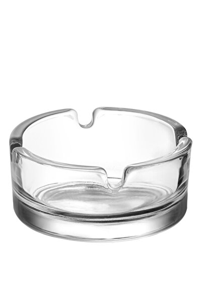 LAV Keyif Glass Ashtray Set of 2 Round