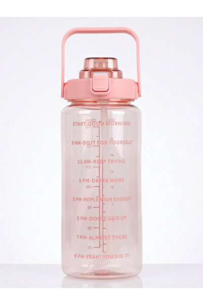 fitmart 2 Lt Motivational Sports Water Bottle Bpa Free