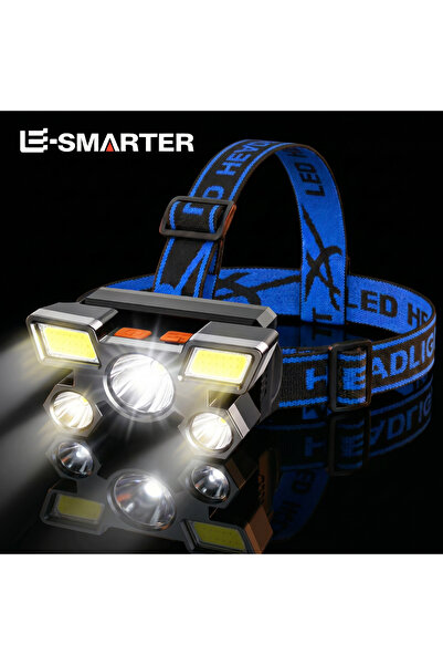 Choice مصباح يدوي T21 Style B 5 LED قابل لإعادة الشحن مع بطارية ليثيوم مدمجة ...