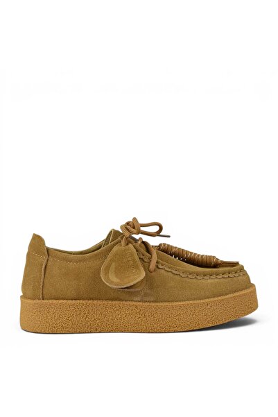 FEELİNG Pantofi casual, damă, FEELING, T003 bej, piele nubuc 39