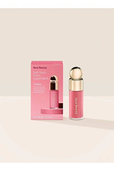 rare beauty cosmetics أحمر خدود (بلاشر) سائل بلمعة طبيعية - درجة هابي (Happy)