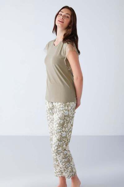 Penyemood Pijama Takım Yeşil 2336