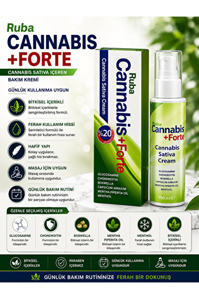 Ruba CANNABİS +FORTE KREM