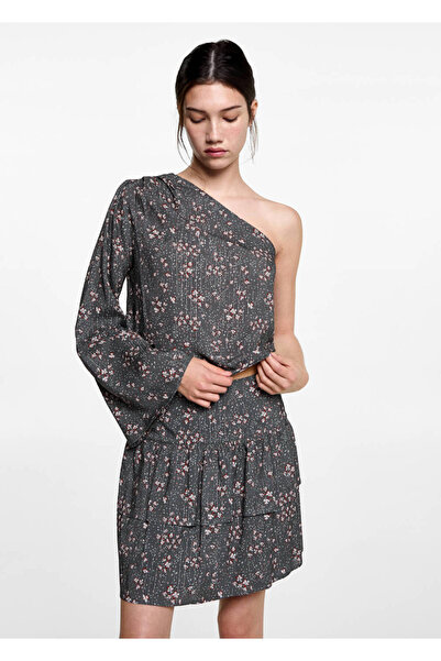 Mango Teen Sa deznom asimetrična bluza