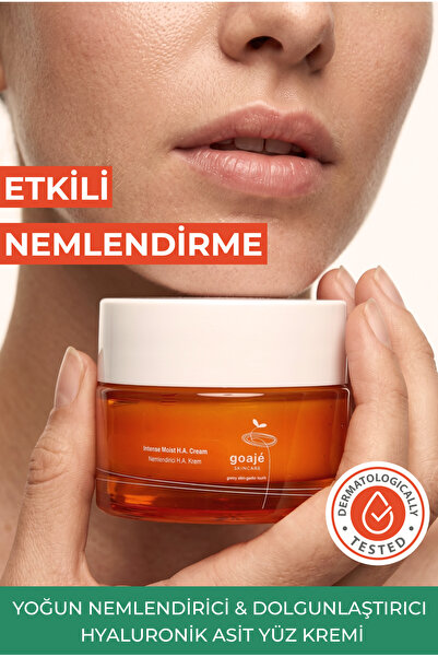 Goajé SKINCARE Goajé Hyaluronik Asit Yüz Kremi 50 ml, Yoğun Nemlendirici & Do...