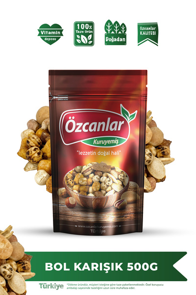 Özcanlar Kuruyemiş BOL KARIŞIK 500 G