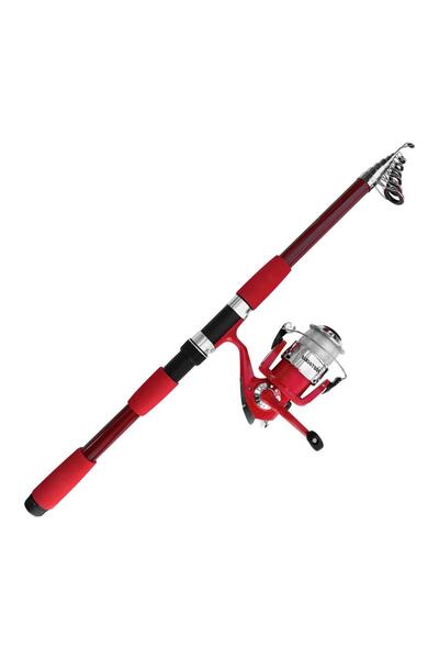 Genel Markalar Combo Kamış Makine Set 3.00 mt Kırmızı