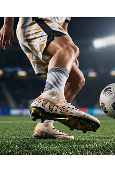 Techsport Laliga Air Unisex Halı Saha Ve Çim Zemin Kramponu Çoraplı Renkli