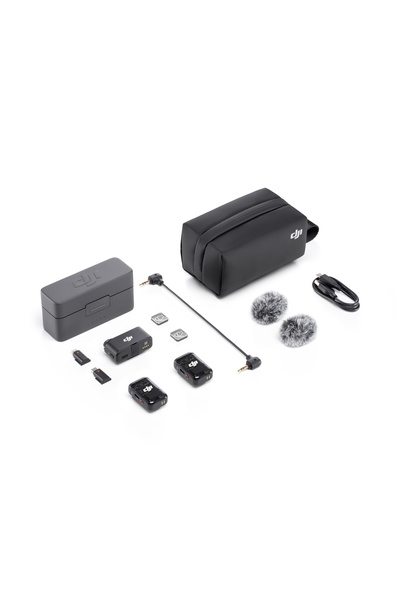 DJI Mic Mini 2 (2 TX + 1 RX + Charging Case) RGB COLOR