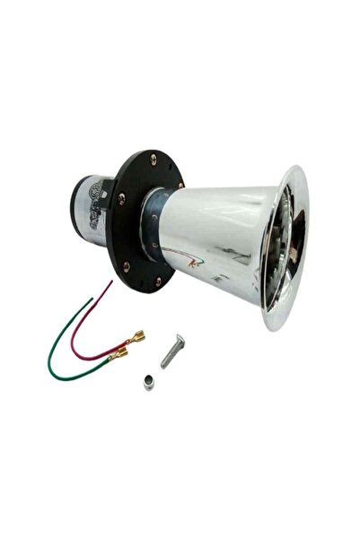 Universal 12V Korna Öküz Sesli (Ebube) Nikel