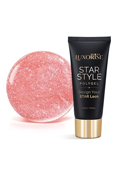 LUXORISE Polygel STAR STYLE - STAR VIBE Collection, Firelight Fame, 50ml