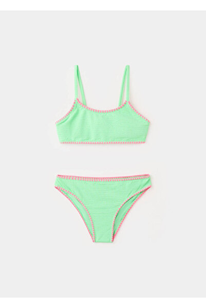 MANGO Kids Şerit detaylı bikini