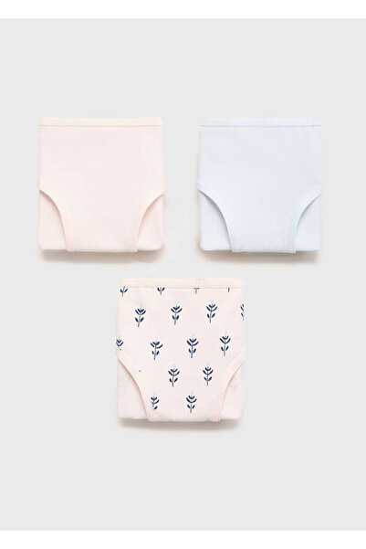 MANGO Kids 3'lü pamuklu iç çamaşırı