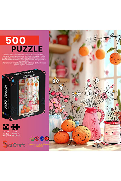 Soi Craft لغز من 500 قطعة: عالم حكايات البرتقال # 208