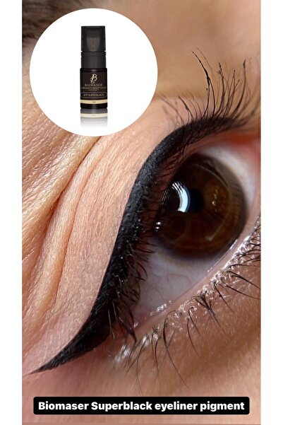 BİOMASER Kalıcı Makyaj Nano Pigment-yüksek Tutarlılık Boya Super Black