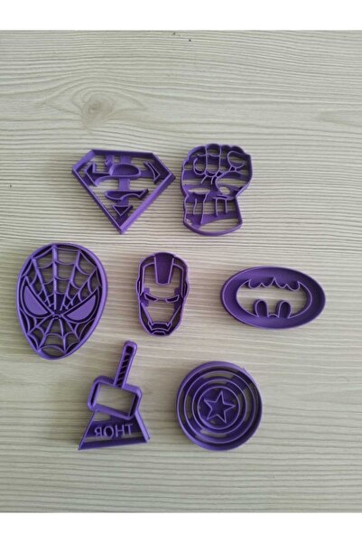 RPMD Store Superhero Molds Play Dough Dough Mold Mold Cake Mold Cookie Mold