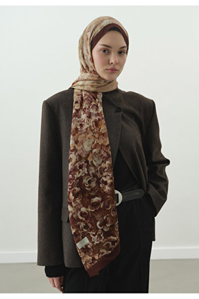 Freshscarfs Șal din bumbac și viscoză cu model perlat