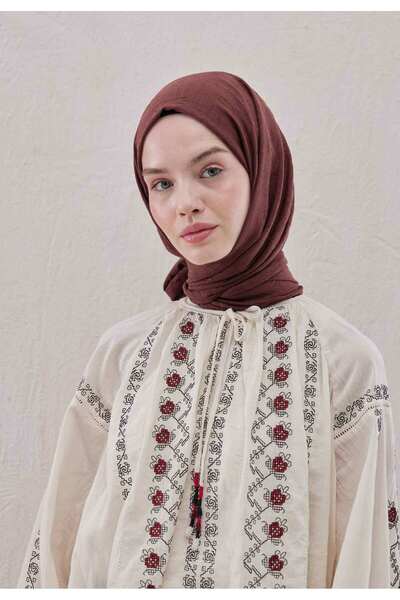 Freshscarfs Bambu Şal Kızılcık