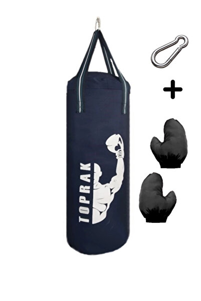 Genel Markalar 9-13 Yaş Boks Torbası 60cm Boks Torbası Eldiven Karabina Hediy...