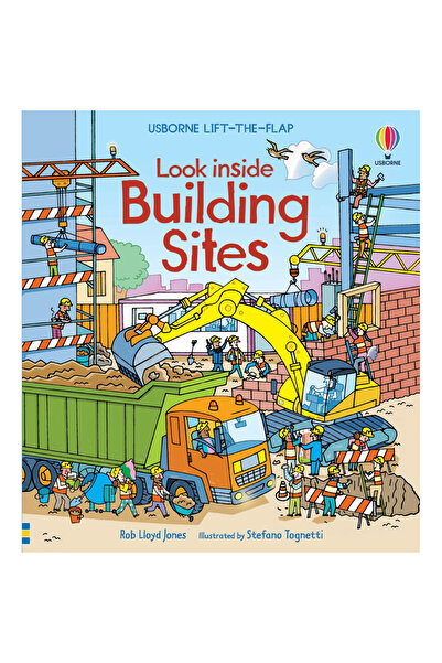 Usborne Children's book - Look Inside: Building Sites