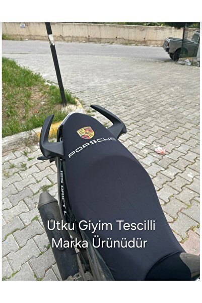 Utku Giyim MONDİAL DRİFT L UYUMLU BASKILI MOTOSİKLET SELE KOLTUK KILIFI SİYAH...