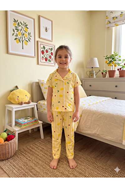 Fil Kids Set de pijamale pentru fete, din bumbac, din țesătură Milan, cu mode...
