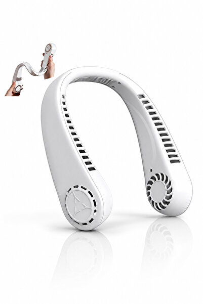 Unbranded/Generic Bladeless Neck Fan, Portable Hands-Free USB Rechargeable Mi...