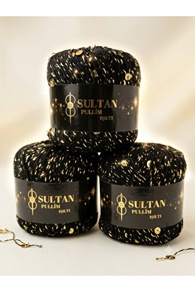 Sultan Pullim Işıltı 2101 Siyah Gold