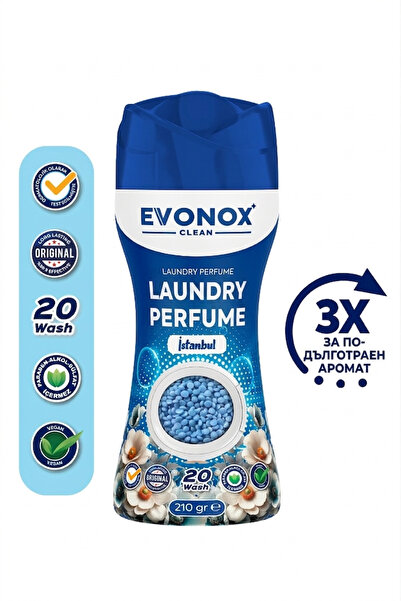Evonox Ароматизирани перли за пране Istanbul 210 g – Орхидея и Лилия, Интензи...