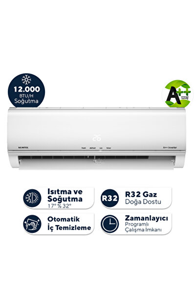KUMTEL Matsu KMSAC-12 12.000 Btu A++ Inverter Duvar Tipi Split Klima (Montaj ...