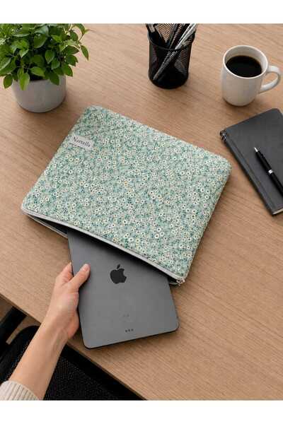 nartella Mini Papatya Tablet Çantası 10-13 İnç iPad Kılıfı Kapitone Organizer...