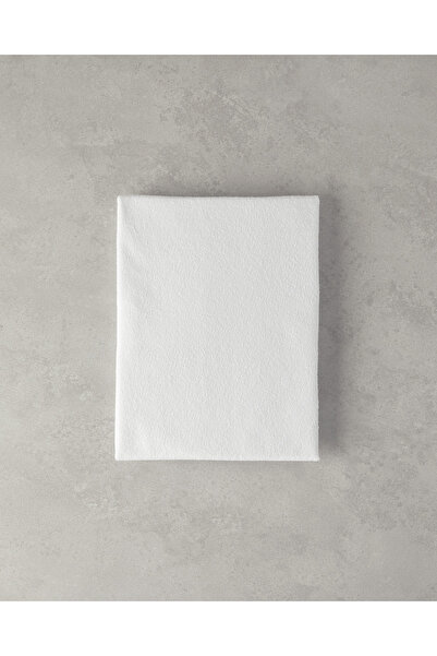 English Home Comfort Pamuklu Sıvı Geçirmez Alez Yastık Kılıfı 50x70 cm Beyaz