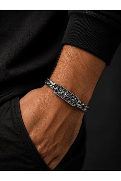 ELWEUS JEWELLERY GOLD Uzak Şehir Dizi Cihan Albora Yeni Tasarım Gümüş Erkek B...
