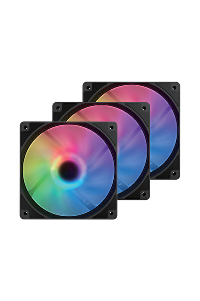 VENTO VF1200FC, 120mm, ARGB, Kasa Fanı, 3-lü Paket