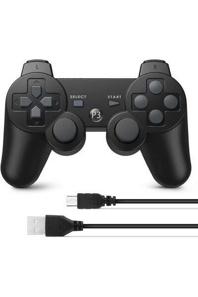 Choice One Wireless Controller for PS3 with Dual-Motor Vibration,Six-Axis Mot...