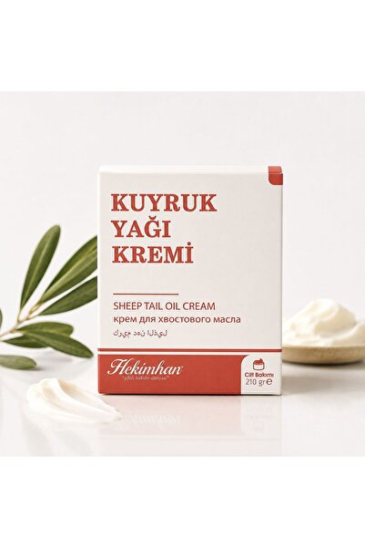 Hekimhan Kuyruk Yağlı Masaj Kremi 210 gr