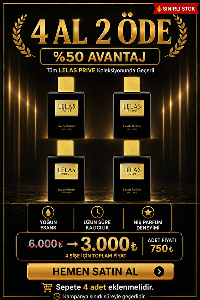 Lelas Prive 1627 Rozalina Unisex Parfüm EDP 55 ML – Aromatik Amber Kalıcı Koku