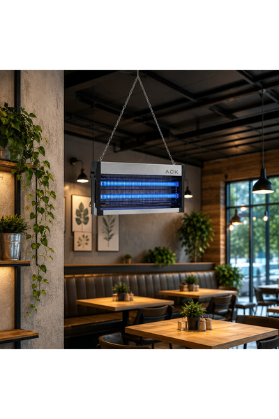 ACK 40W Elektrikli Sinek ve Uçan Haşere Öldürücü UV Işıklı 100 m²