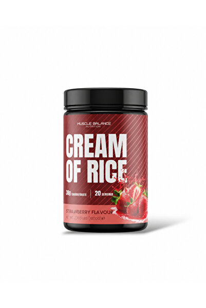 MUSCLE BALANCE Cream Of Rice 1000 Gr 20 Servis Çilek