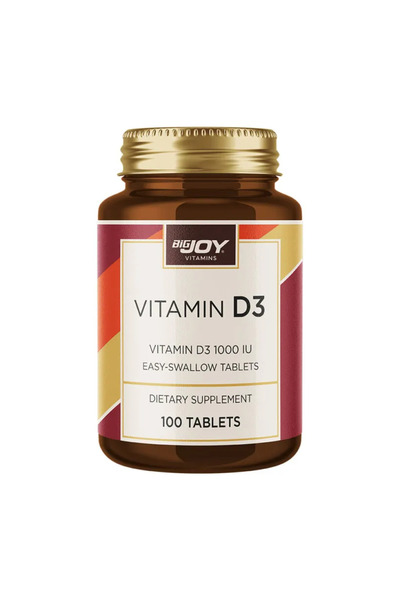 Bigjoy Vitamins Vitamin D3 1000 IU 100 Tablet