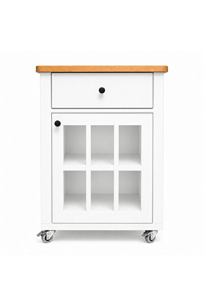 Dipole Furniture Movin Mat Lake Beyaz (RAL-9016) Servant Mobilyası