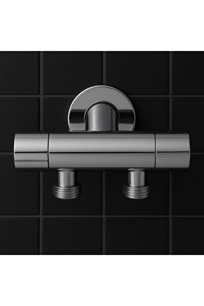 FAWER Faucet & Shower Taharet Musluğu Çift Çıkışlı Çiftli Aç Kapa