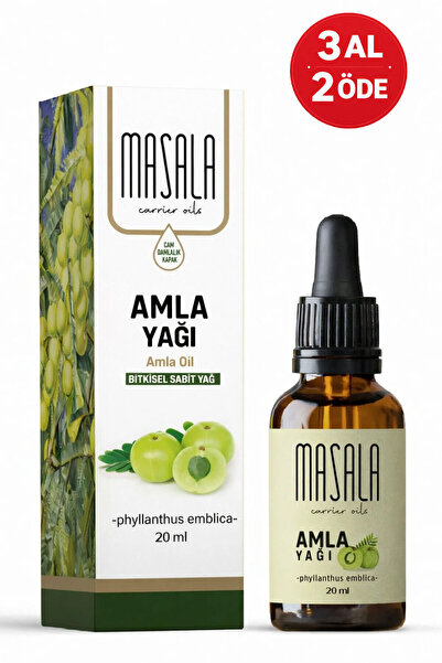 Genel Markalar Amla Saç Bakım Yağı 20 Ml. (GOOSEBERRY CARRİER OİL) Bektaşi Üzümü